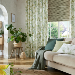 Rèm Vải Họa Tiết